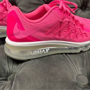 Bright pink Nike air max 2015